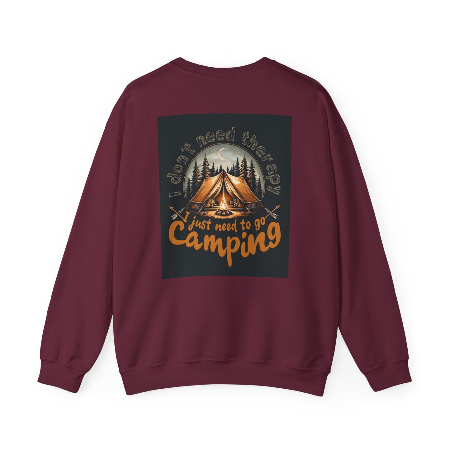 I don't need therapy i just need to go camping ( Back Image )