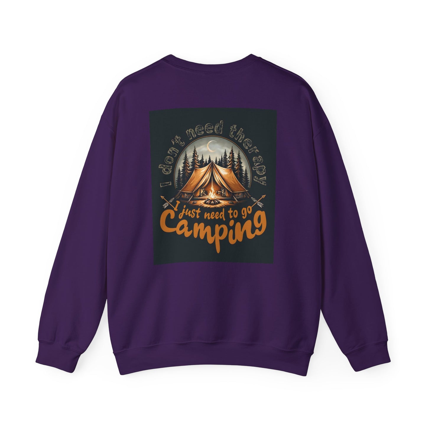 I don't need therapy i just need to go camping ( Back Image )