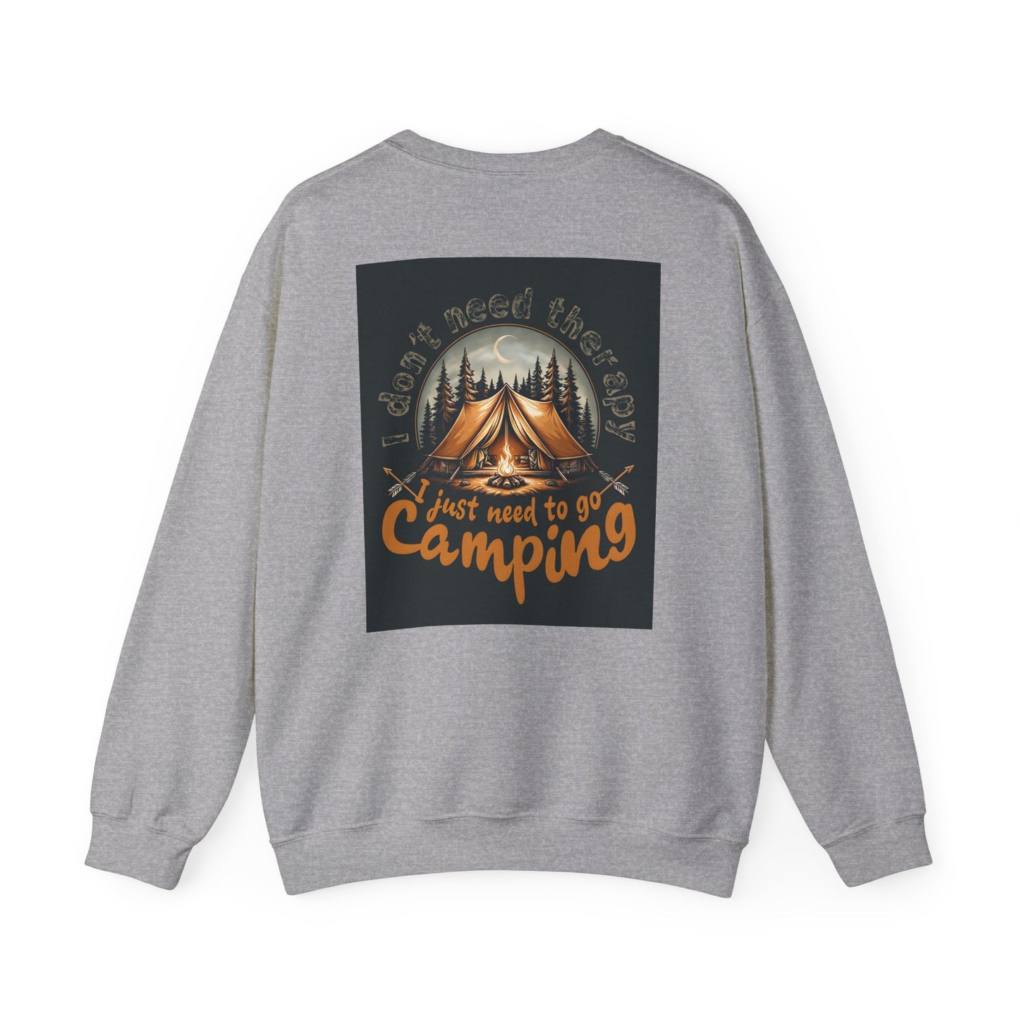 I don't need therapy i just need to go camping ( Back Image )