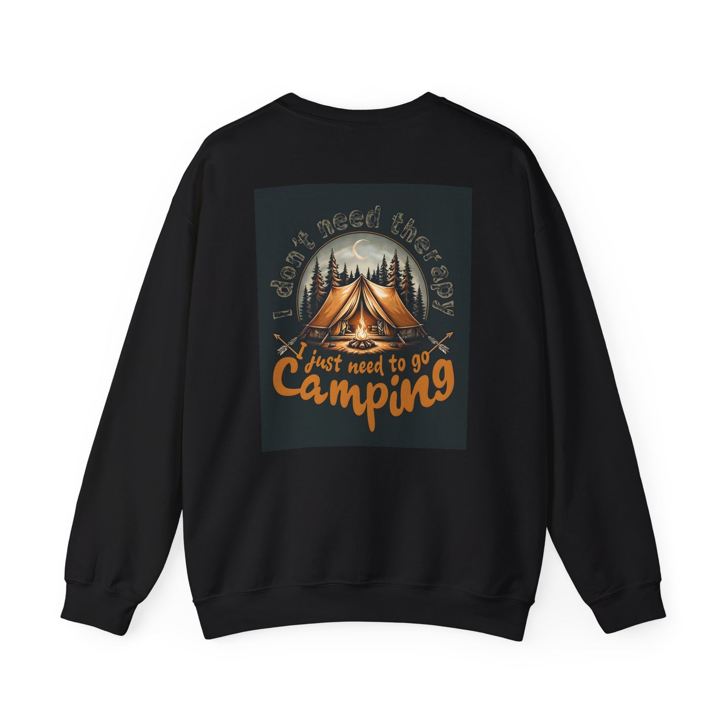I don't need therapy i just need to go camping ( Back Image )