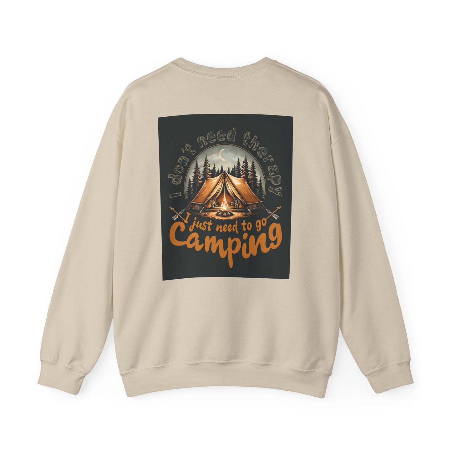 I don't need therapy i just need to go camping ( Back Image )